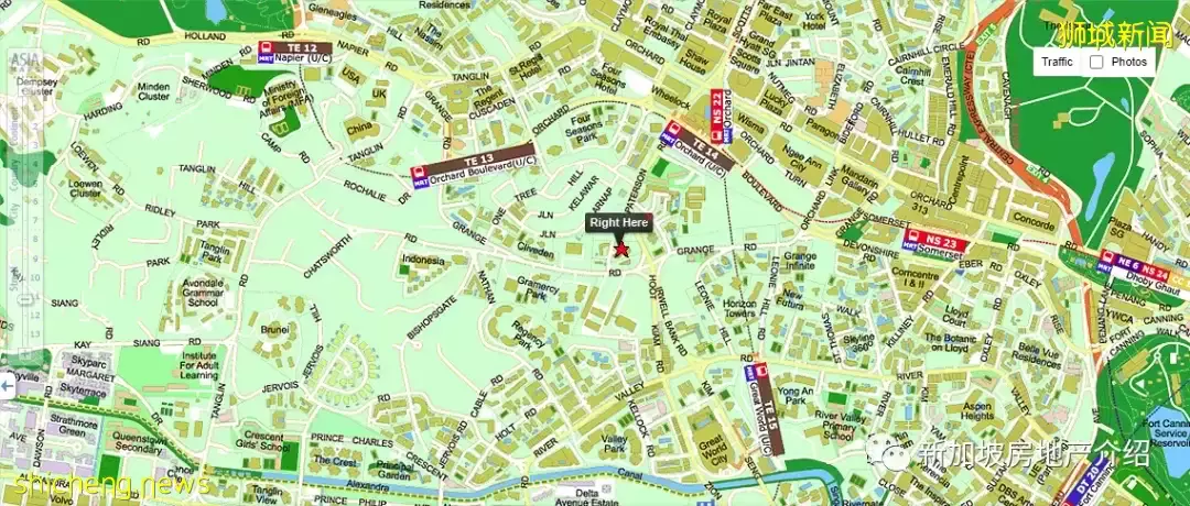 Grange 1866(D10),烏節路附近的永久地契期房公寓