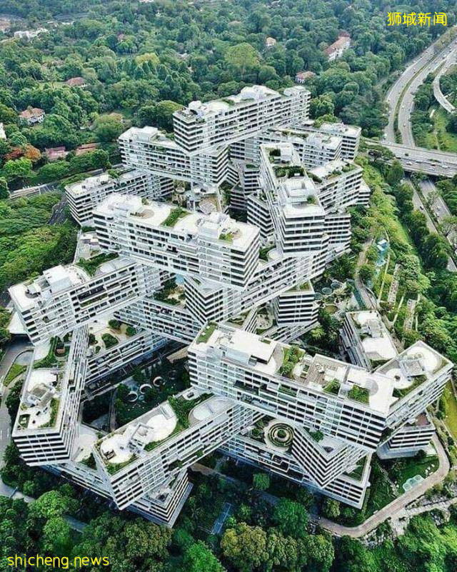48張你沒見過的城市照片，新加坡新式建築，用31棟樓搭巨型積木