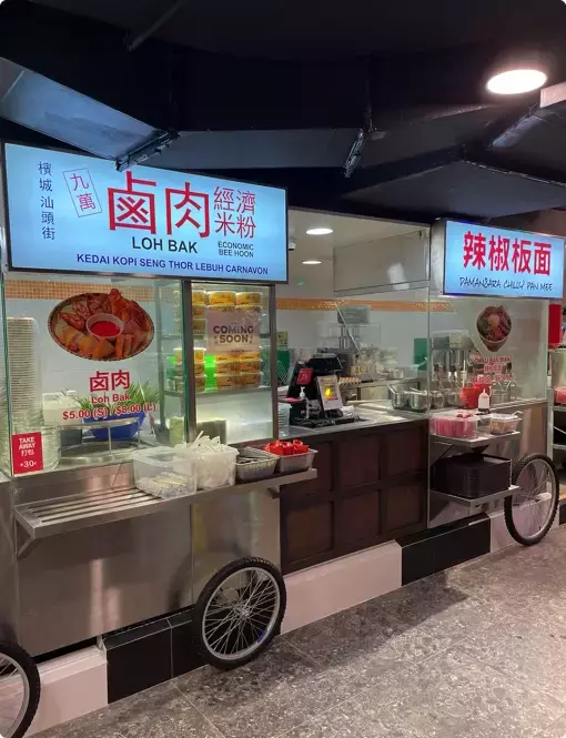 帶大家去吃 i12 馬來西亞 Boleh, 大馬美食街