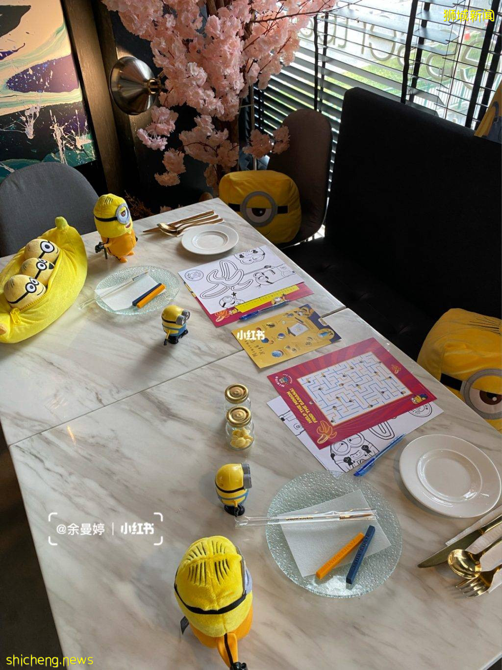 可爱预警⚡2am:dessertbar“Minion下午茶”🙌小黄人造型甜点、好吃好拍照,一人$55💰