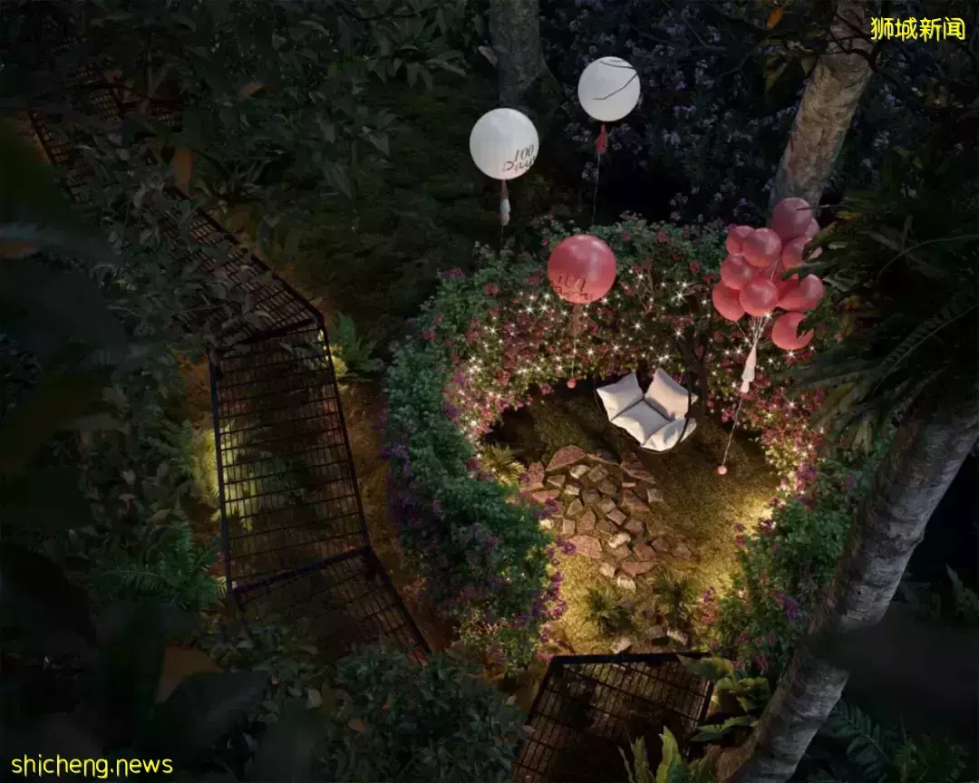 新加坡又出全景观公寓,示范了真正的花园式小区