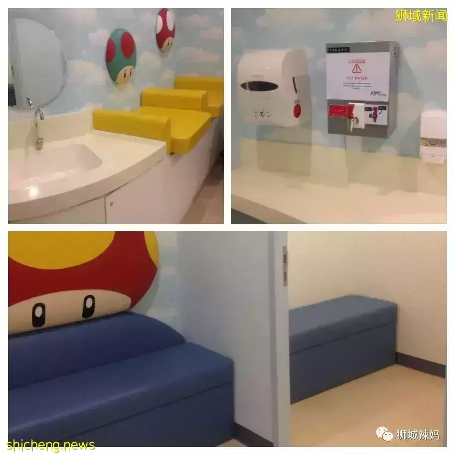 新加坡的母嬰室什麽樣？自帶溫奶機、充電處、遊樂場