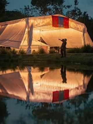 保证你没见过!新加坡2天1夜蒙古包露营,篝火点起来