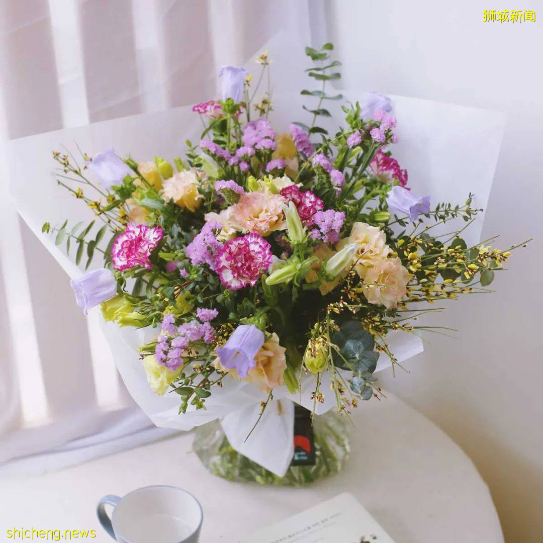 母親節快到了，新加坡12家鮮花外賣讓你不愁禮物