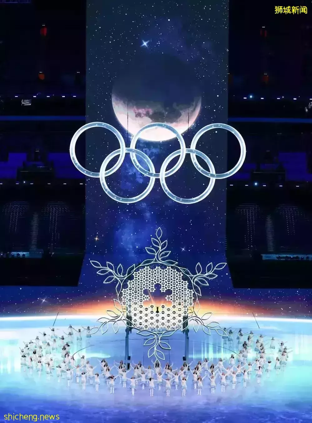 新加坡哈莉瑪總統表示：“北京冬奧會開幕式非常值得一看” ，哪個瞬間驚豔了你