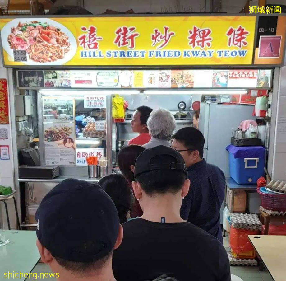 Bedok传奇炒粿条背后的故事,平均排队时间为40分钟