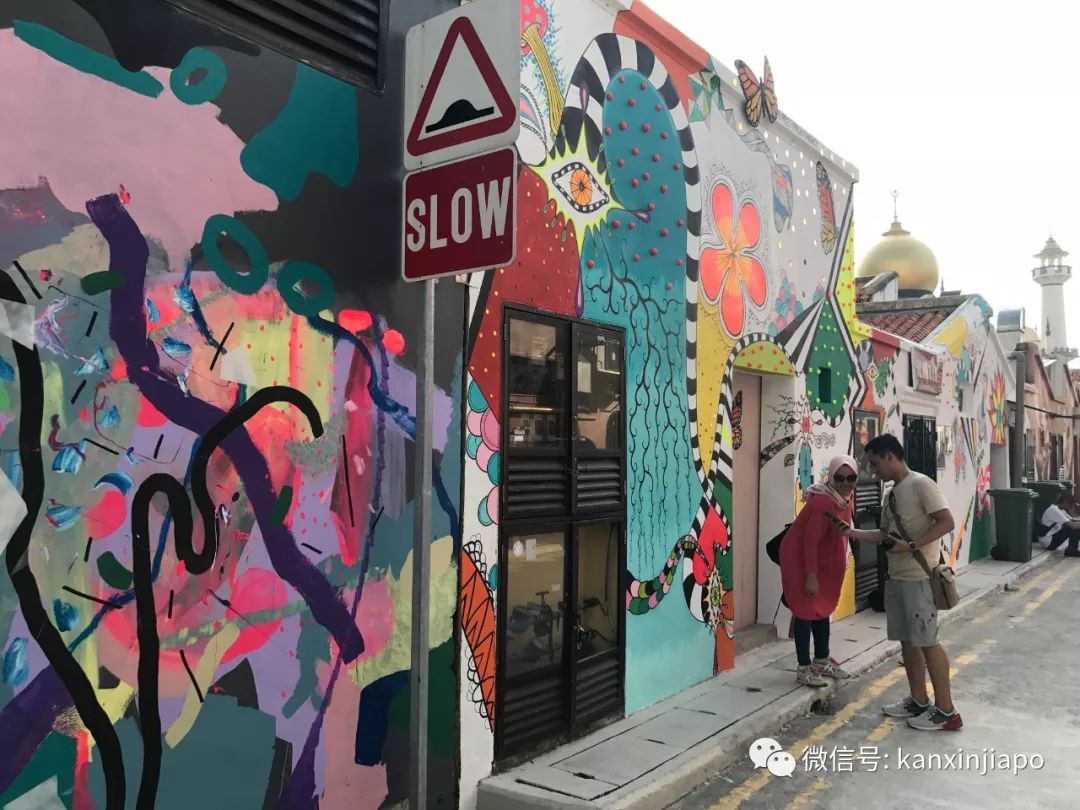 新加坡闹市区里，居然有个马来村