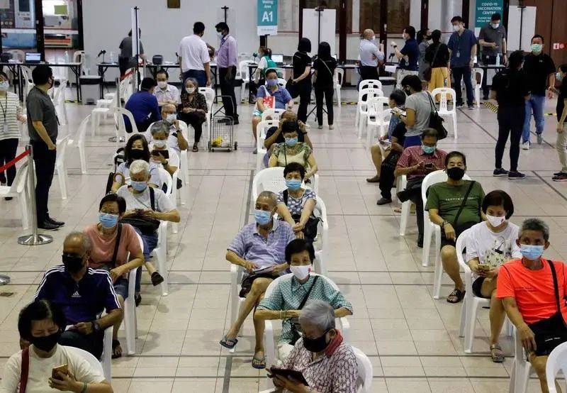 新加坡疫苗接种人数逼近80万，其中31万人已接种第二剂疫苗
