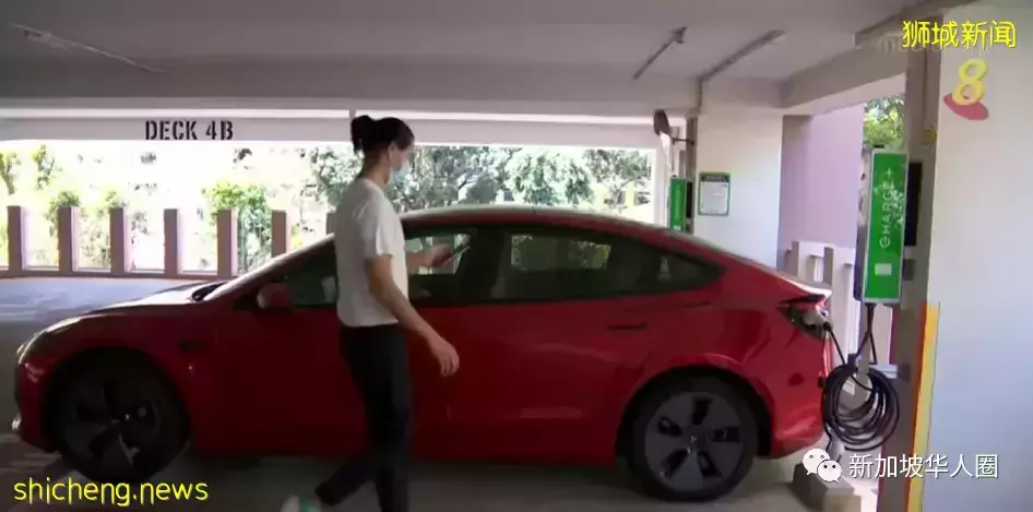 新加坡全岛所有组屋停车场未来将设电动车充电站,环保又省钱