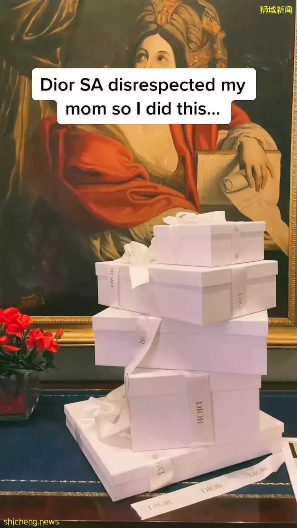 “我的妈妈在罗马奢侈品店遭遇店员白眼,我是这么反击的!”