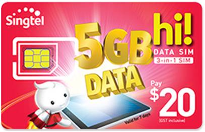 收藏向!新加坡電話卡之預付卡全攻略