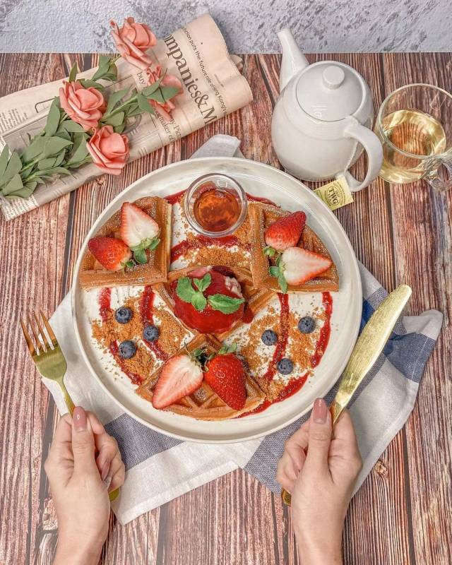 濱海灣花園CaféCoco推出薰衣草主題早午餐