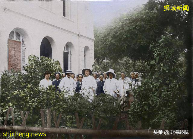 老照片:清朝末年,中國人下南洋謀生,很多人在新加坡當苦力