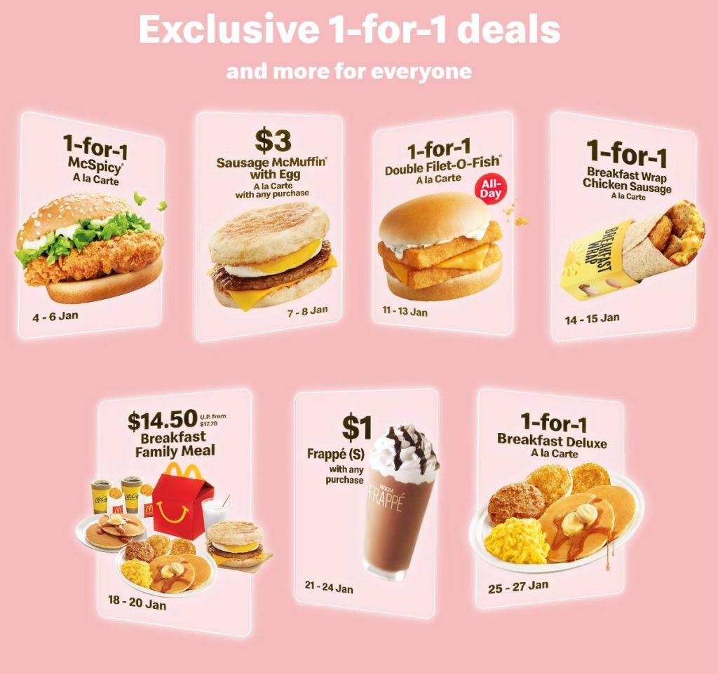 開啓新一年 🔛 1月份吃喝玩樂指南！新品搶先吃、超值大優惠、嶄新體驗+快閃活動