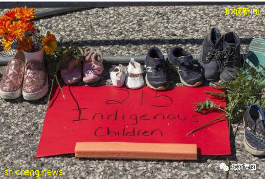 加拿大为土著平权游行，同样曾被英国殖民的新加坡也