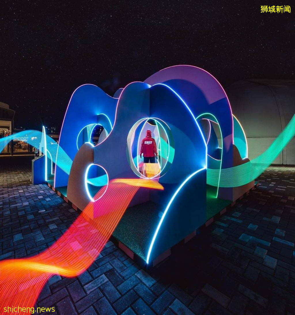 Downtown East最新藝術裝置“Wave Hello”🌊糖果色調、波浪形狀🍬展出六個月，免費打卡