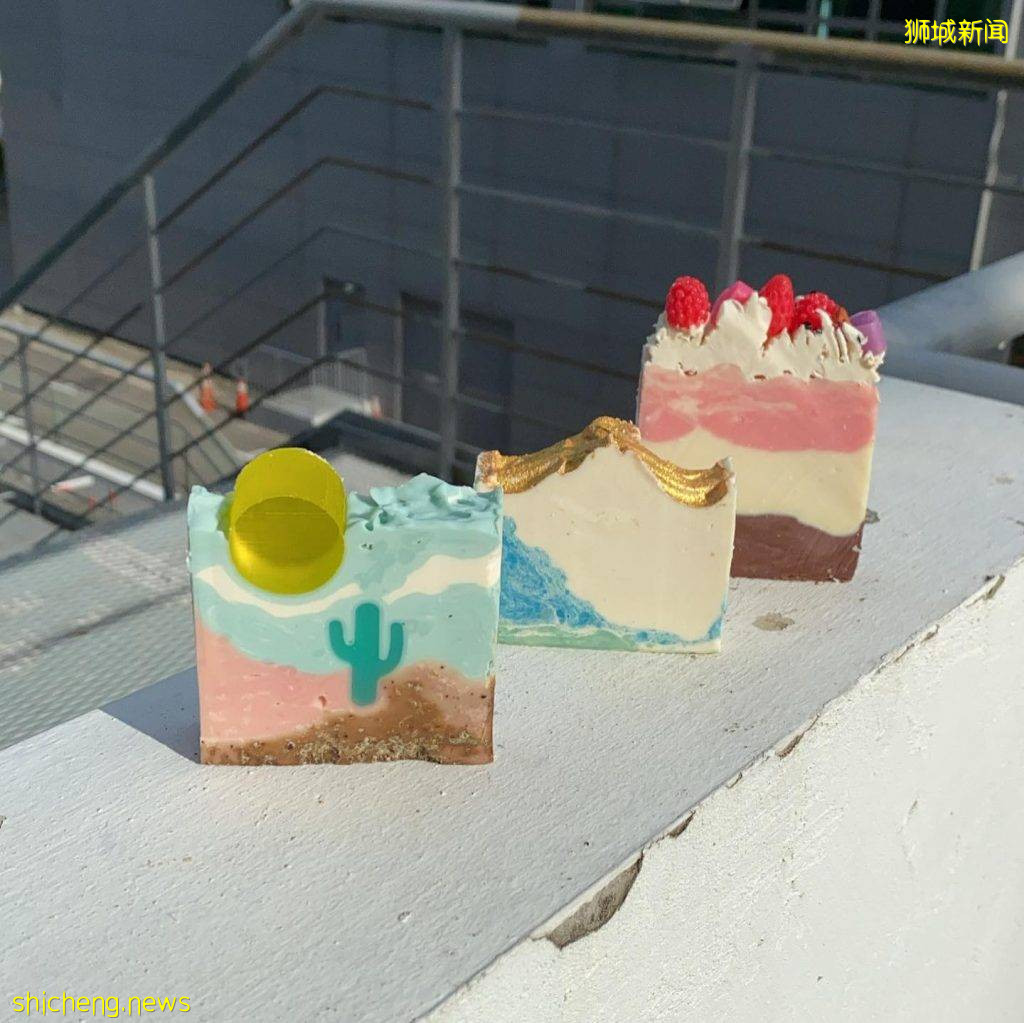 Saltwater Atelier 水晶皂工作坊🧼手工制作、100%纯素!色彩斑斓、晶莹剔透,非常亲肤💯