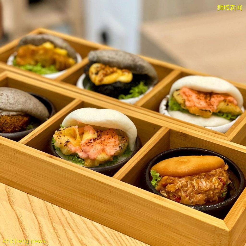 “Bao Makers”結合中式包子+創新餡料✨辣椒螃蟹➕明太子三文魚➕鹹蛋雞肉，新奇搭配登場😎