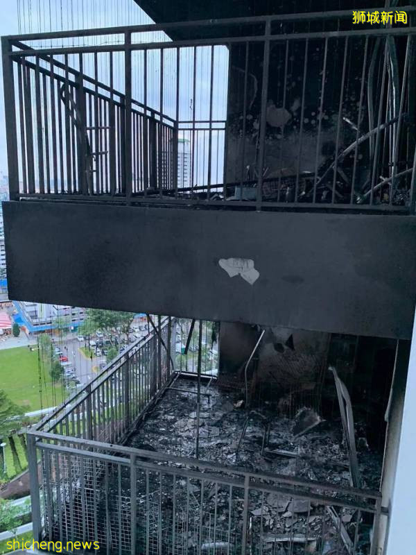 好嚇人!大巴窯一組屋火光沖天,燒成廢墟,300居民半夜撤離