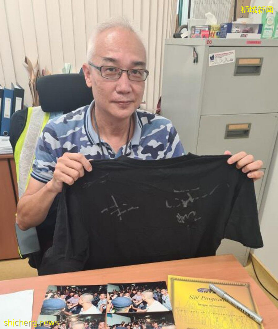 丹绒巴葛火车站迈入历史10年　狮城经理仍保存柔苏丹签名T恤