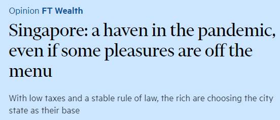 外媒评价：疫情下新加坡是个“好地方”