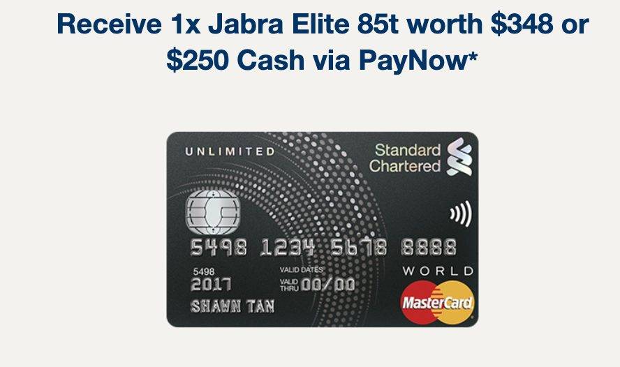 史上最強信用卡現金獎勵？！350新幣免費領！還有AirPods Pro, Jabra無線耳機等重磅禮品可選喔
