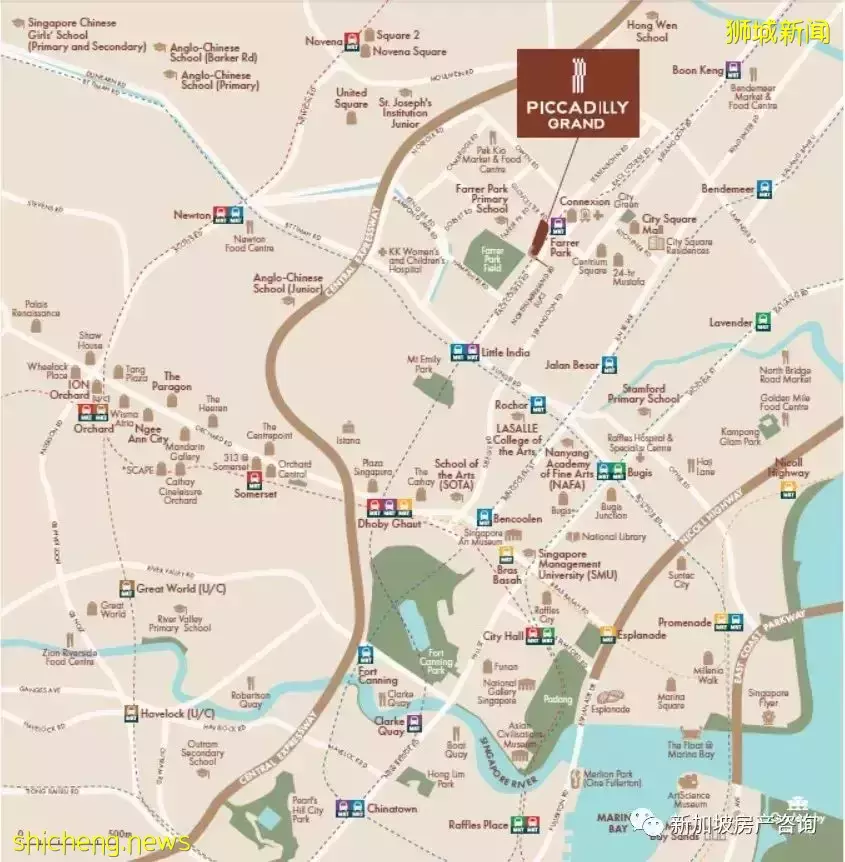 【新盘推荐】Piccadilly Grand 2022年度期待, 位于花拉公园站的综合项目,城市发展和香港置地联合呈现