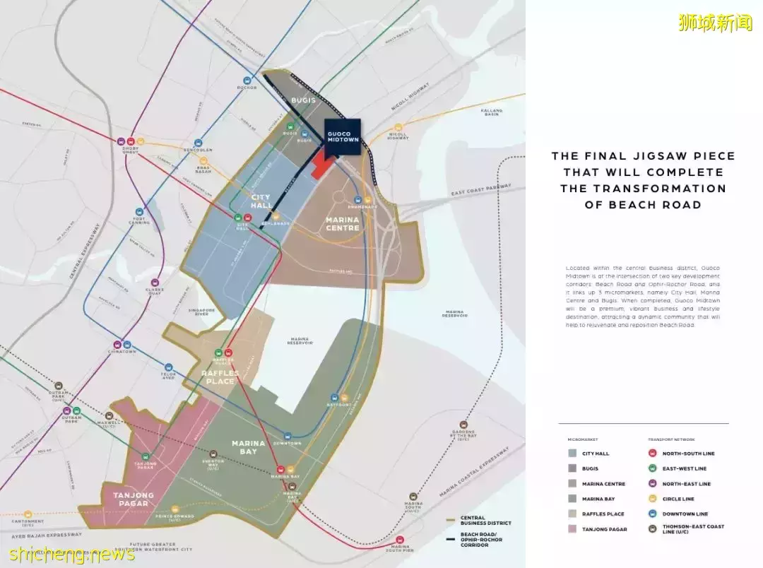 MIDTOWN BAY濱海名彙：新加坡武吉士區高品質公寓 城市奢華新地標