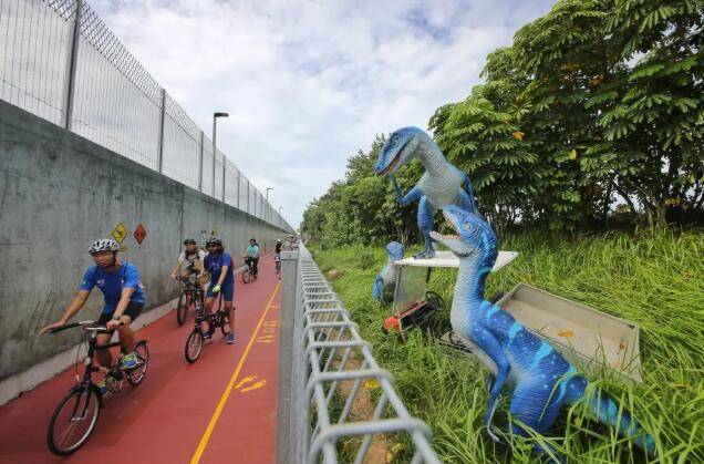 新加坡新建一座網紅打卡“侏羅紀”，部長大人都在秀