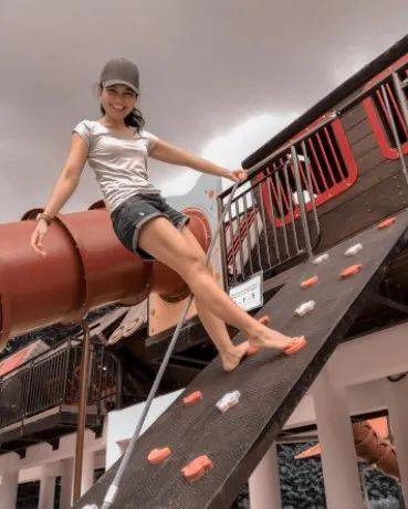 簡簡單單的快樂,中岜魯公園“傾斜火車遊樂場”,不設門票,全天開放