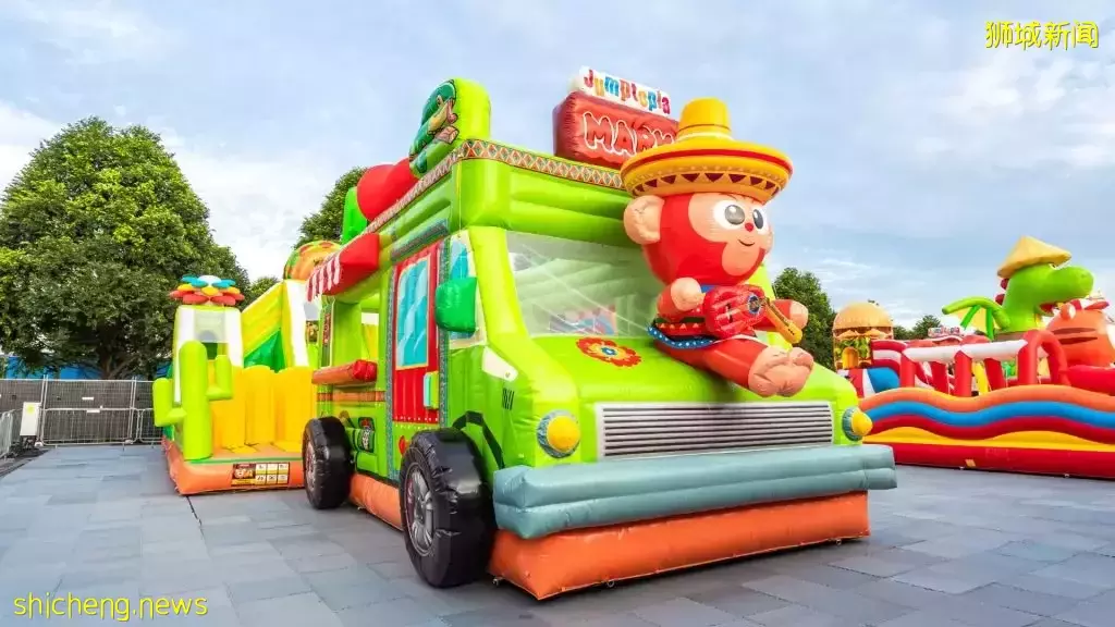 滨海湾充气城堡嘉年华!超大超好玩!活动有效期至6月26日