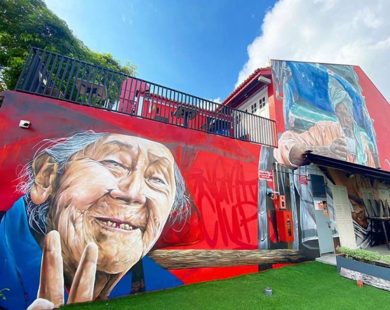 玩转小红点!新加坡壁画合集,穿梭繁华街道 打卡文艺小巷