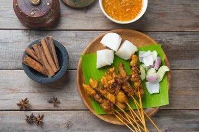 新加坡最好吃的沙嗲串，必须是大巴窑这家