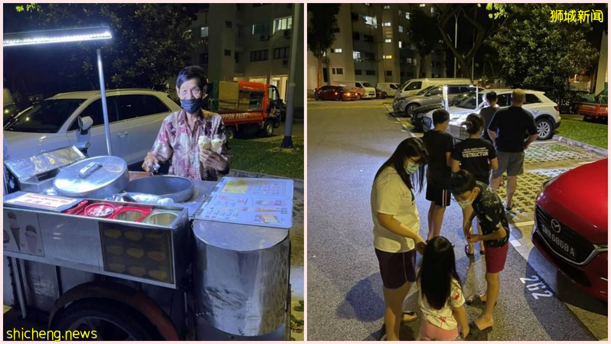 每次後港這位傳奇冰淇淋大叔出現，必排長龍