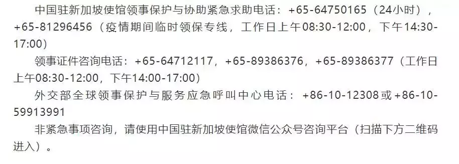 大使館發布新加坡回國最新政策！居家隔離後7天,才能登機回國