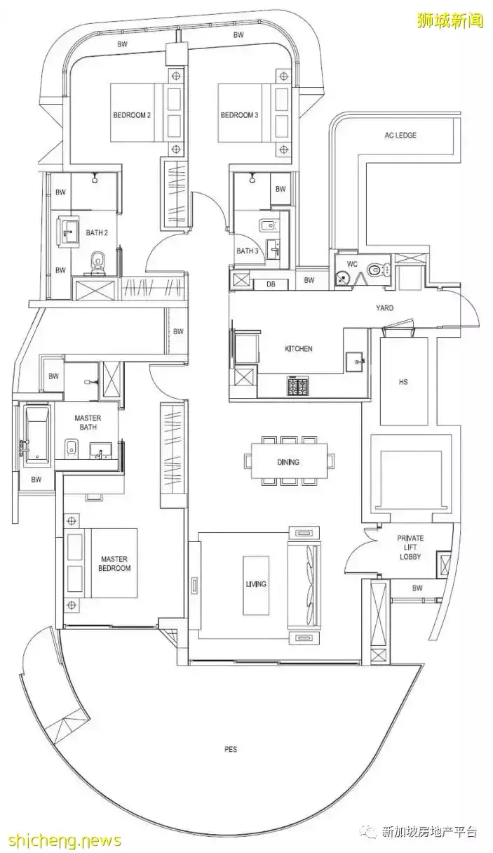 峽灣之美 星洲之光 Cape Royale(D04郵區 濱海灣)