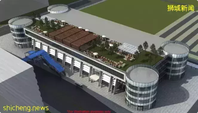 丹戎加东大楼将会在 2023 年关闭进行翻新,将会有屋顶餐饮