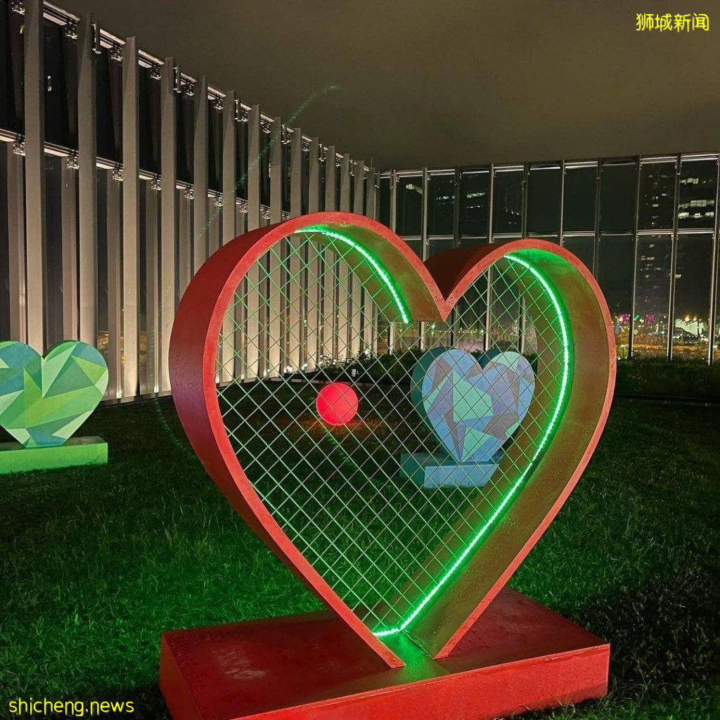 華族文化中心“愛情多色彩”打卡裝置🌈探討愛情表達、融入傳統節日元素,免費入場