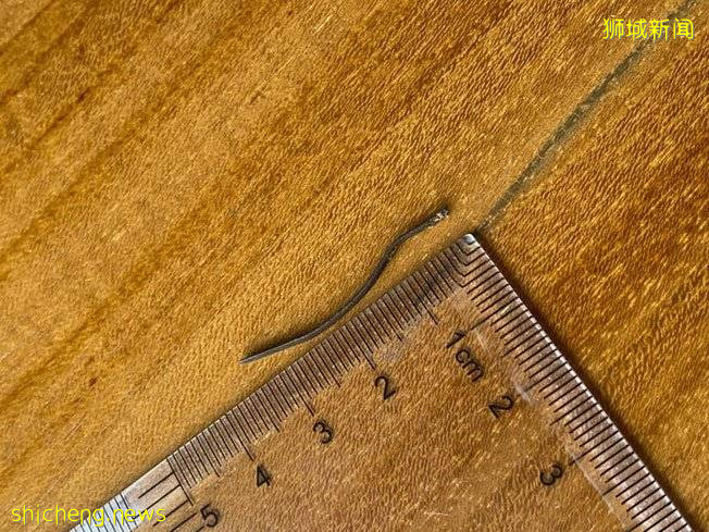 吃墨西哥卷饼 男子咬到3.5公分铁丝