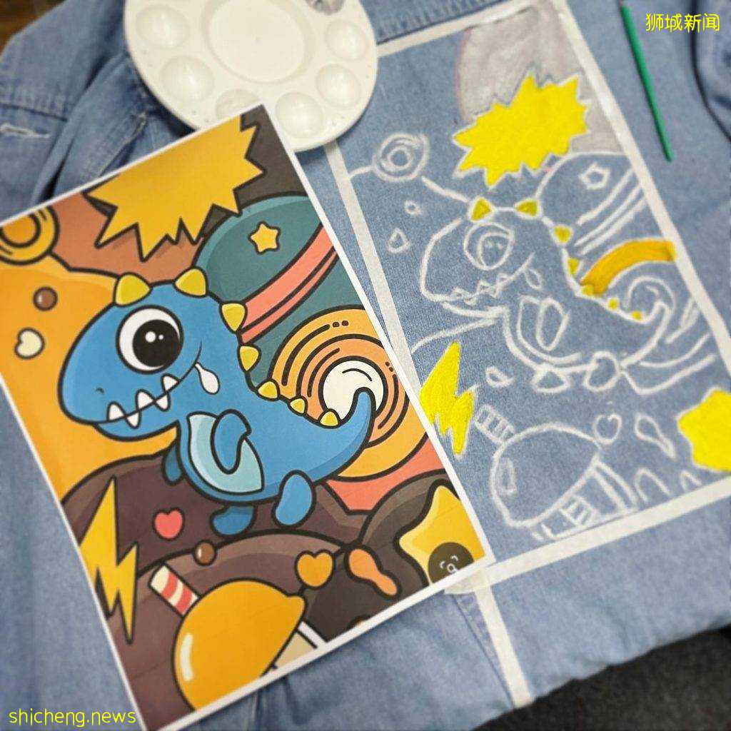 Fun Drafting牛仔外套客制化图案体验!发挥创意、画上可爱图案,制作独一无二的衣服🎨