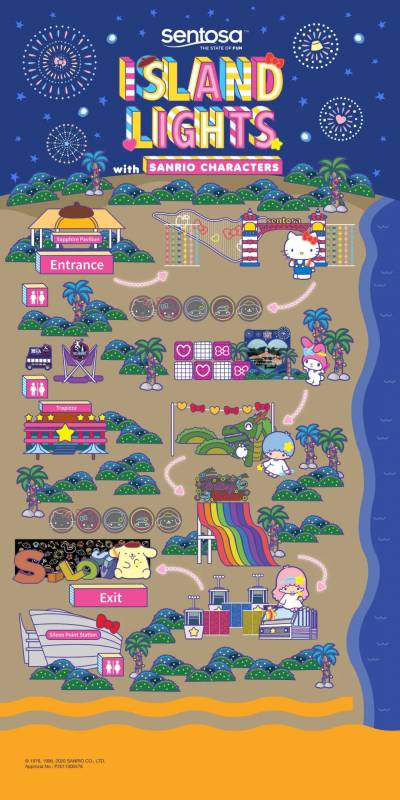 晚风徐徐的海岸,闪闪亮亮的Hello Kitty,圣淘沙全新打卡胜地已经开放啦