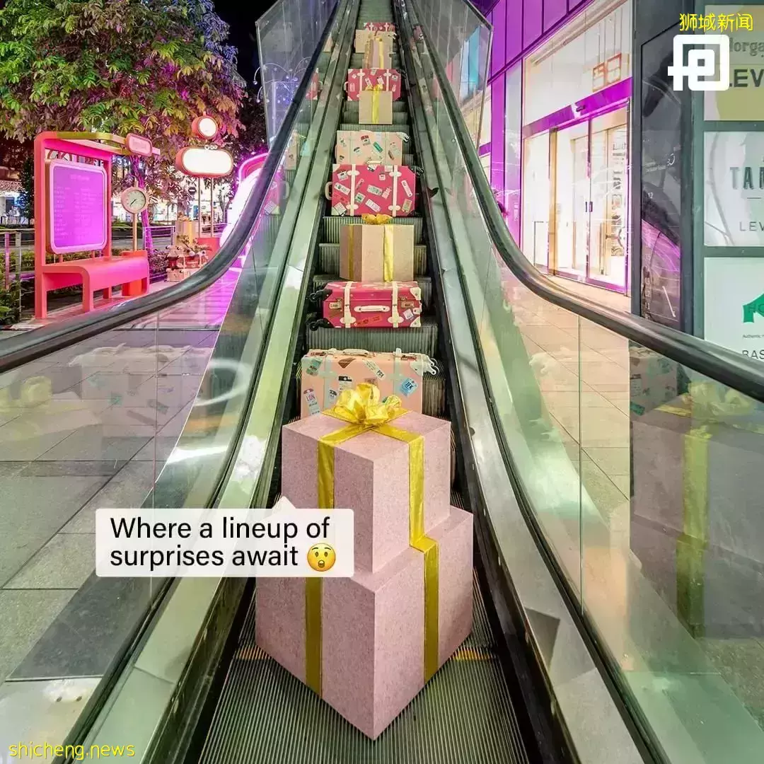 免费!乌节路网红新景点,粉红色火车来了