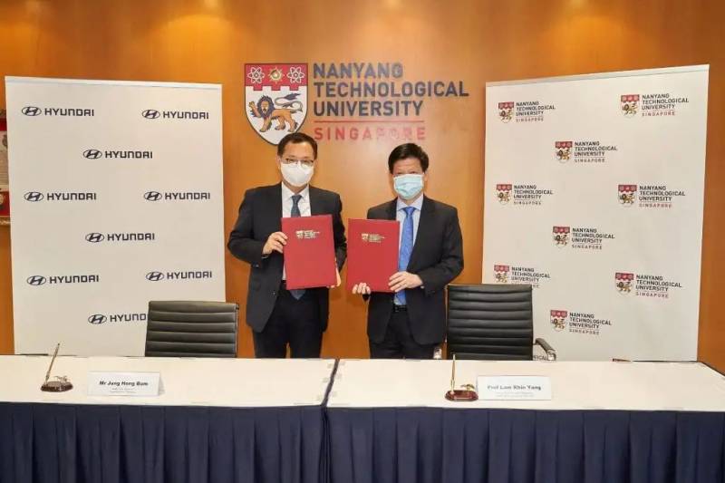 南洋理工大学与现代集团合作,将建立创新中心