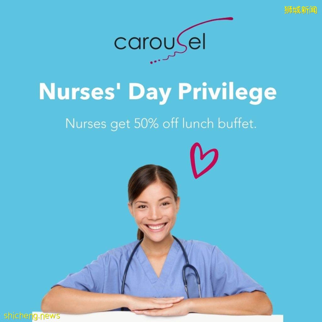Buffet大餐走起!Carousel清真自助重开,护士专享5折!公众也可享受8折优惠哦