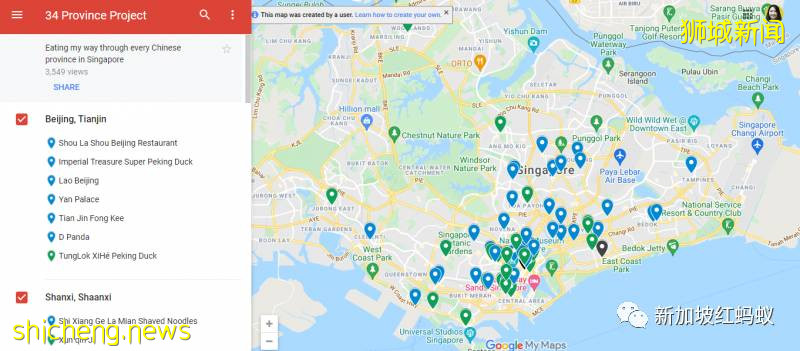 移居新加坡的谷歌高管　立志在小红点吃遍中国34省级行政区美食