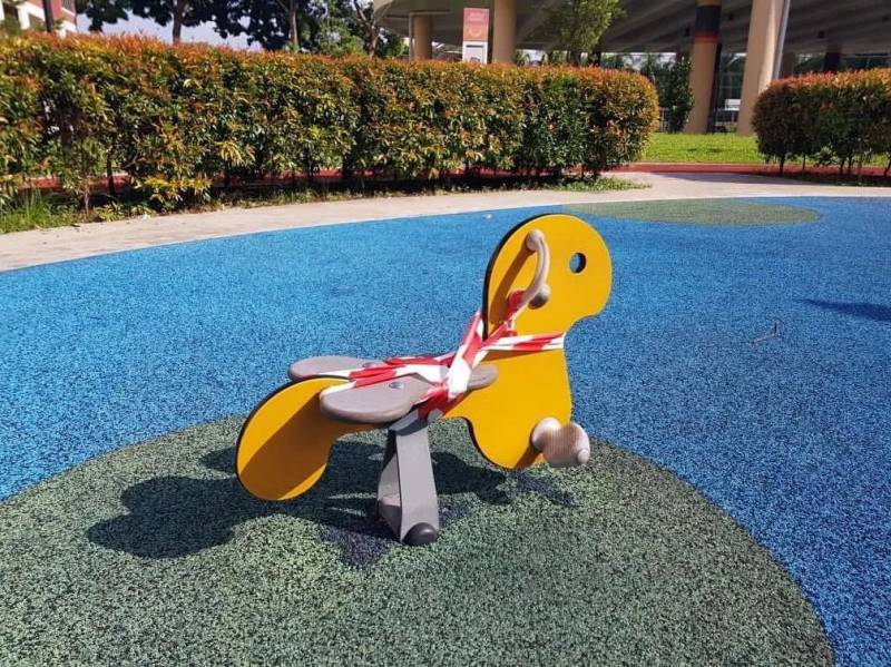 新加坡用膠帶做了一場大型公共藝術