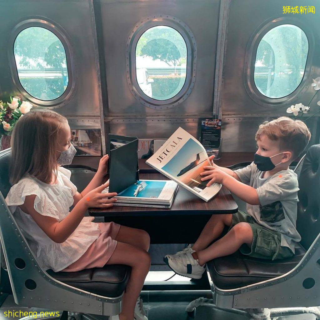 飞机主题咖啡厅Hangar66 Cafe✈️ 货真价实小飞机、旷阔机舱用餐区!周末探店打卡吧✨