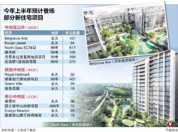 预计新加坡在2022年会推出更多性价比高的大众私人公寓