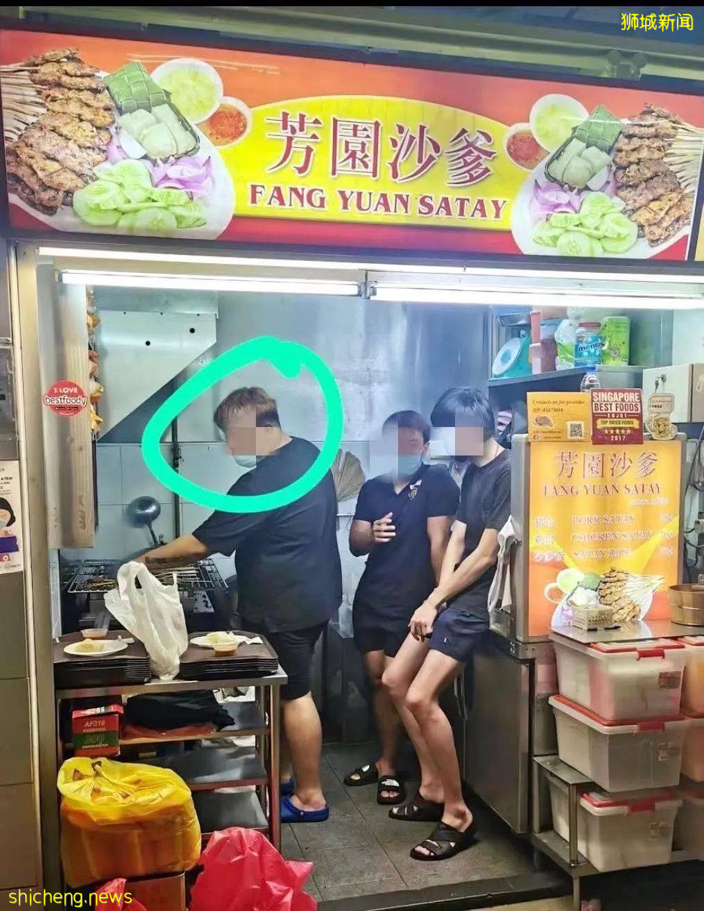 新加坡最好吃的沙嗲串，必须是大巴窑这家