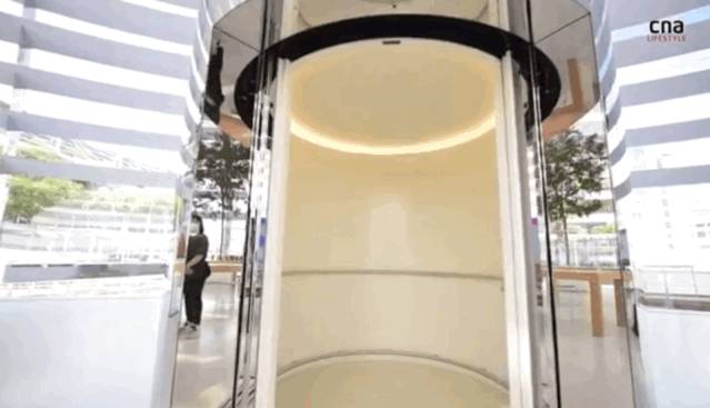 新加坡全球首個海上蘋果店奢華內部曝光,你要來打卡麽